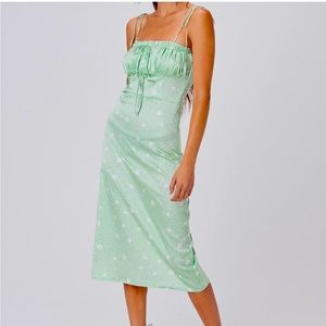 For love and lemons robin cheetah dress